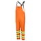 Pioneer Safety Rain Suit, Hi-Vis Orange, S, Polyester, PVC, 0.18 mm Thick, Folds and zips into collar, Orange V1080150U-S - alternate 9